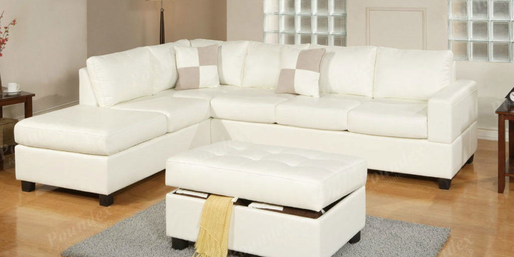 F7354 Sectional 3pcs Scectional White S1200