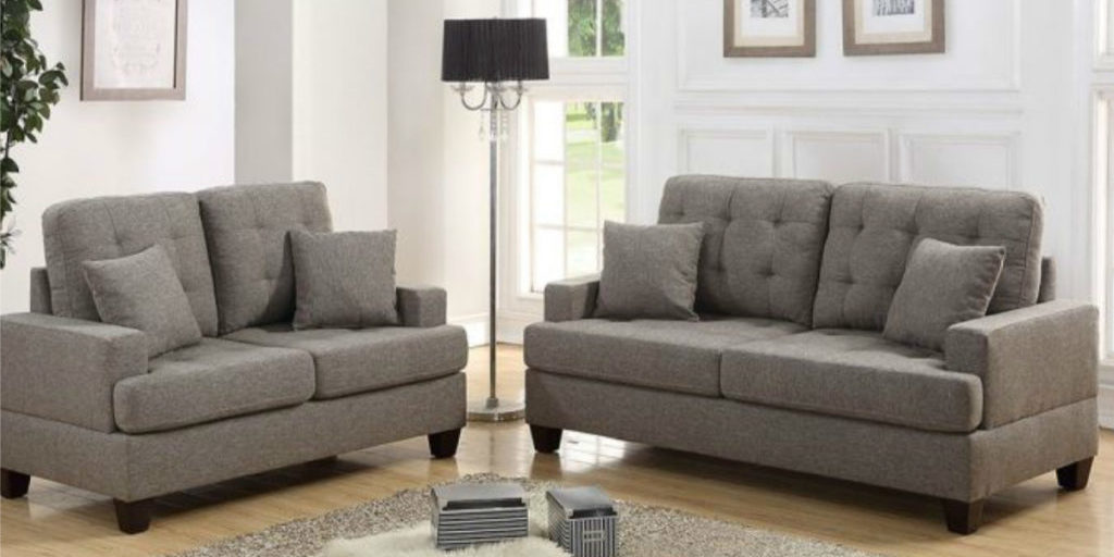 F7855 Sofa and Loveseat Coffee S1200